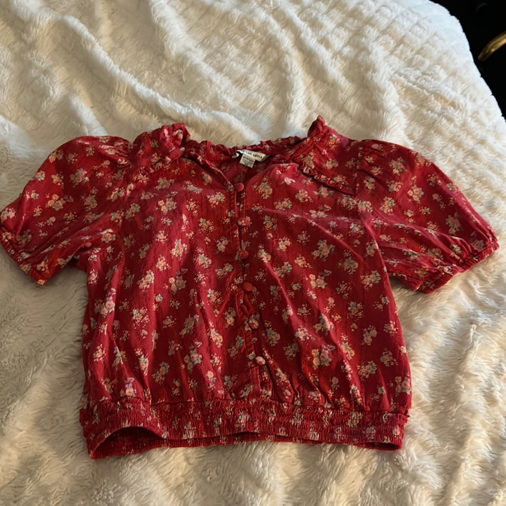 American Eagles Women’s Red Blouse